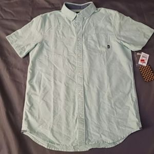 VANS Men's Houser Short Sleeve  Button Down Classic Fit New with Tags